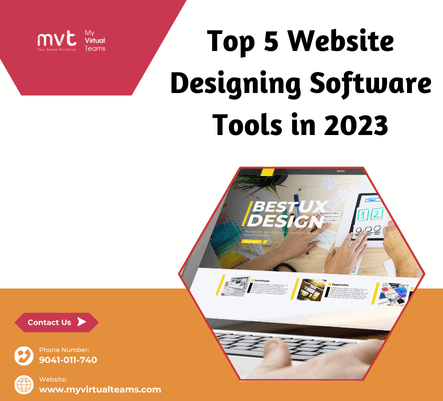 Top 5 Website Designing Software Tools in 2023