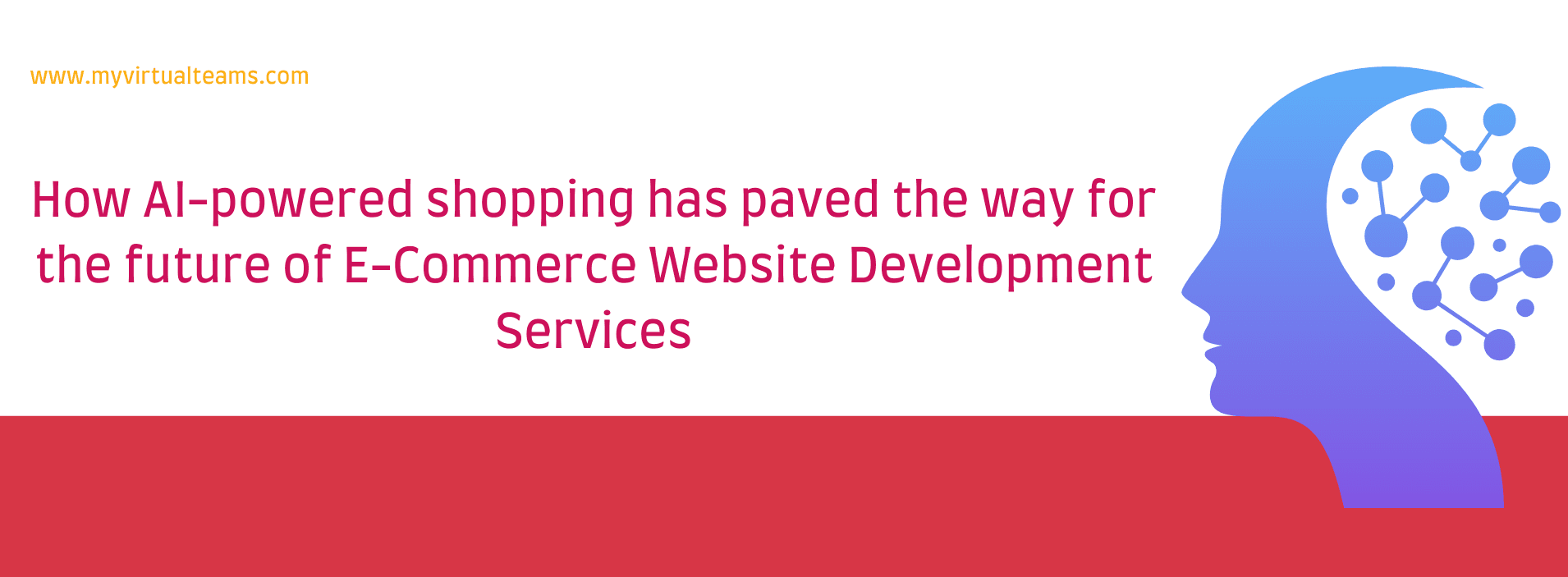 How AI-powered shopping has paved the way for the future of E-Commerce Website Development Services